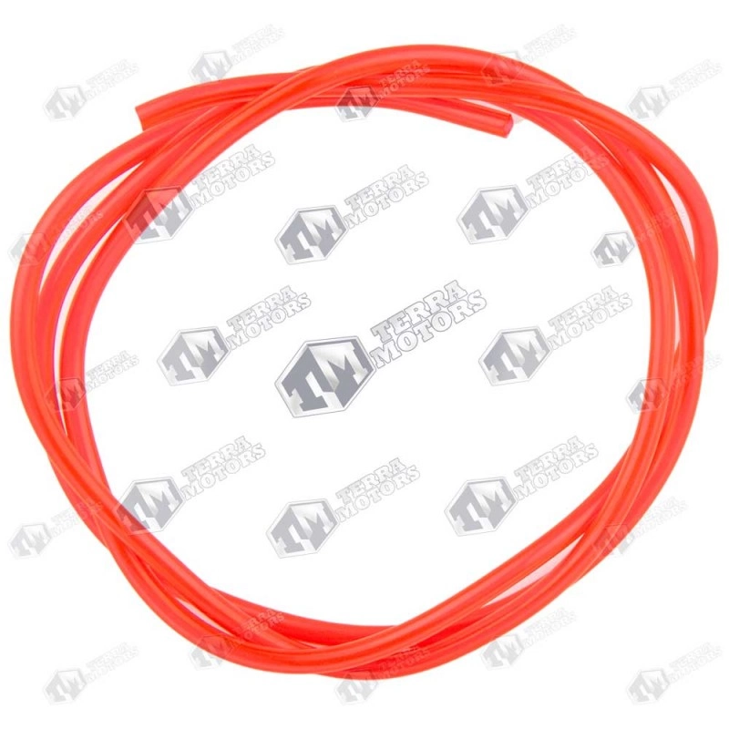 Furtun benzina 2mm x 4mm - 1 metru Rosu (Taiwan)